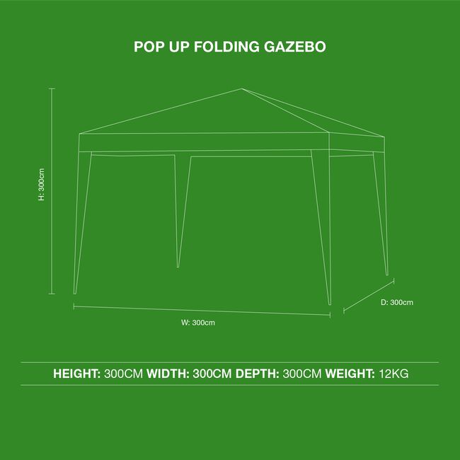 Pop Up Folding Gazebo