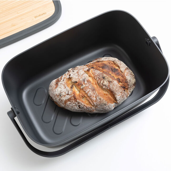 Brabantia Bread Bin - Dark Grey