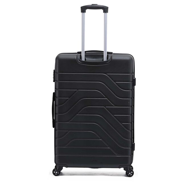 Large Lightweight Hardshell Luggage - Black