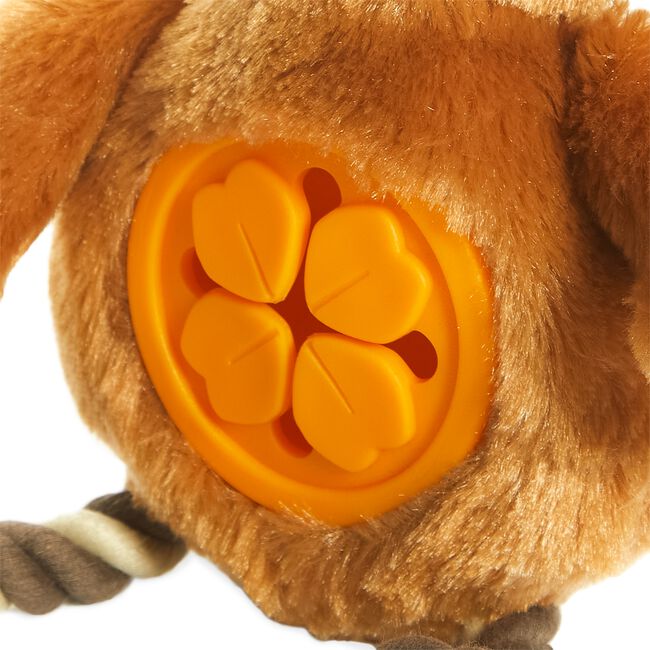 Plush Dog Interactive Treat Dispensing Toy - Sloth