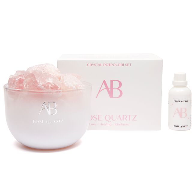 AB Crystal Rose Quartz Crystal Diffuser