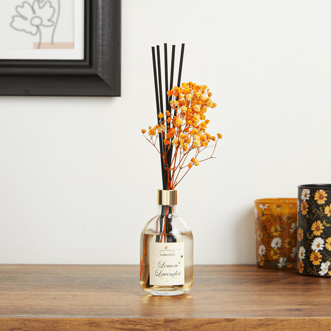 Ambianti Dried Flower Lemon Lavender Reed Diffuser