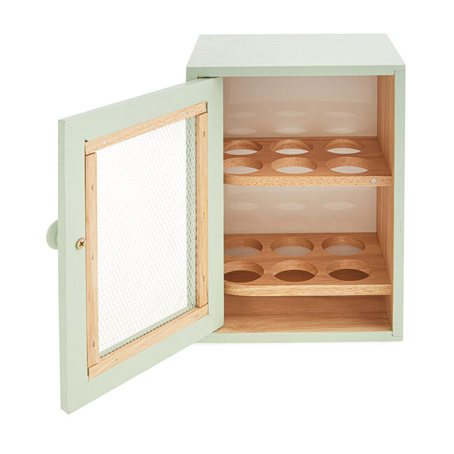 Apollo Rubberwood Egg Cabinet - Mint