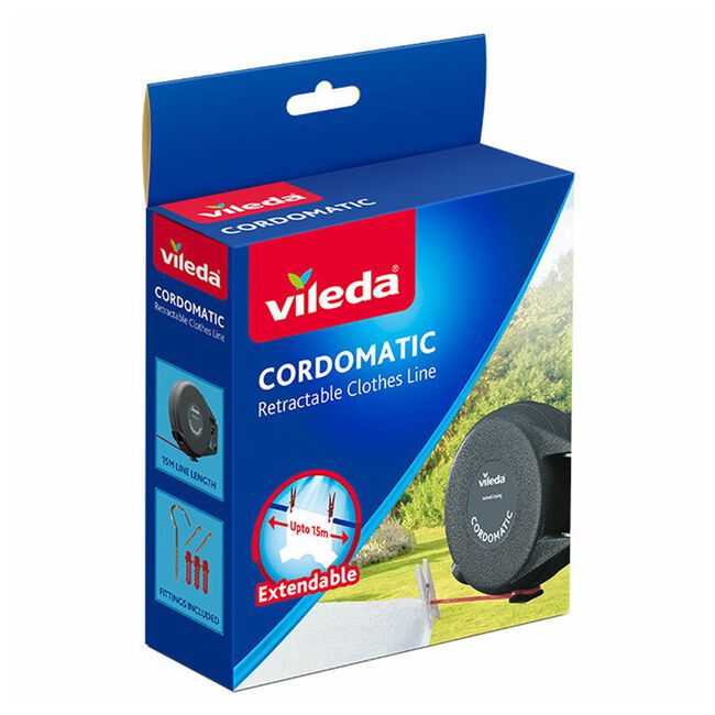 Vileda Cordomatic Retractable Clothes Line