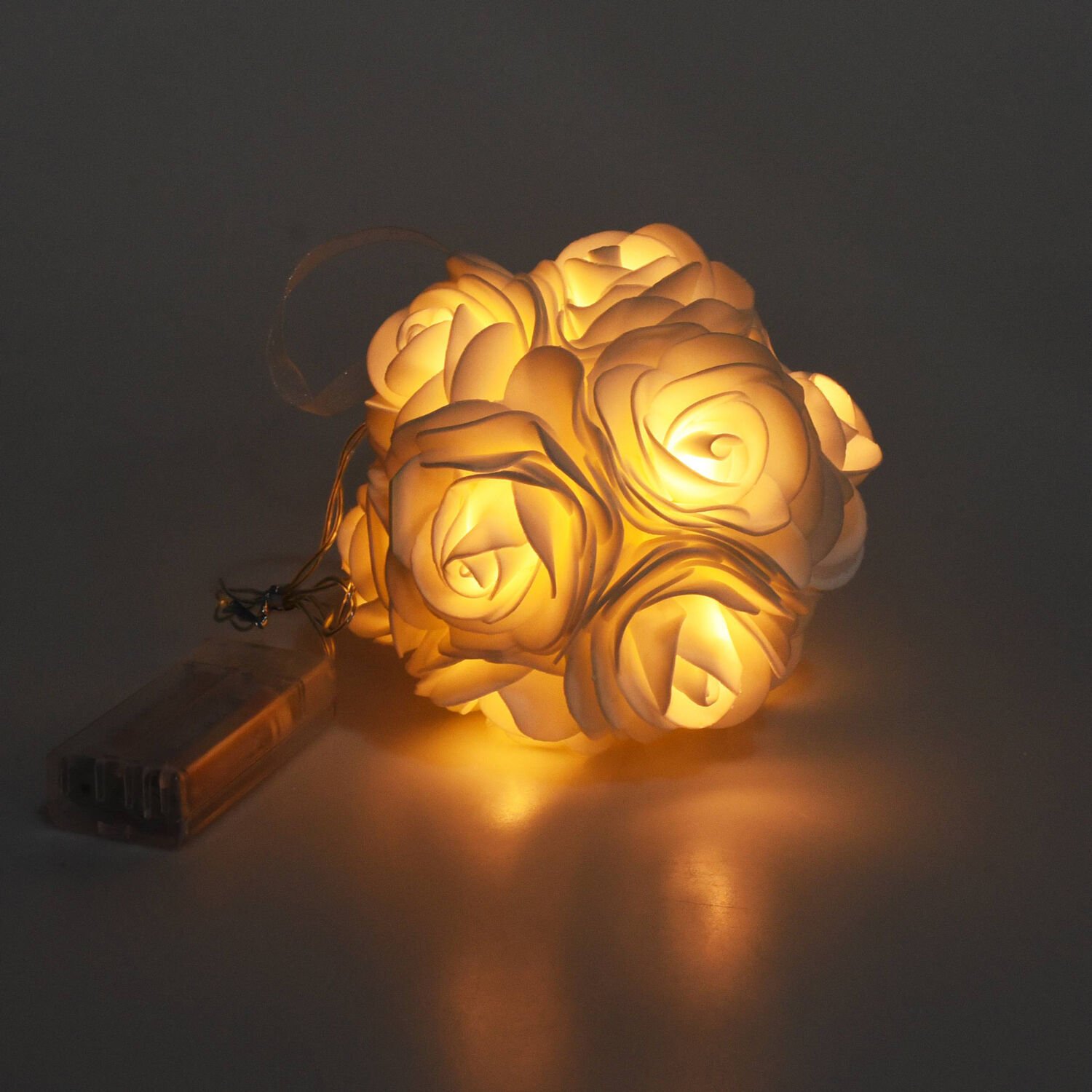 led flower ball light