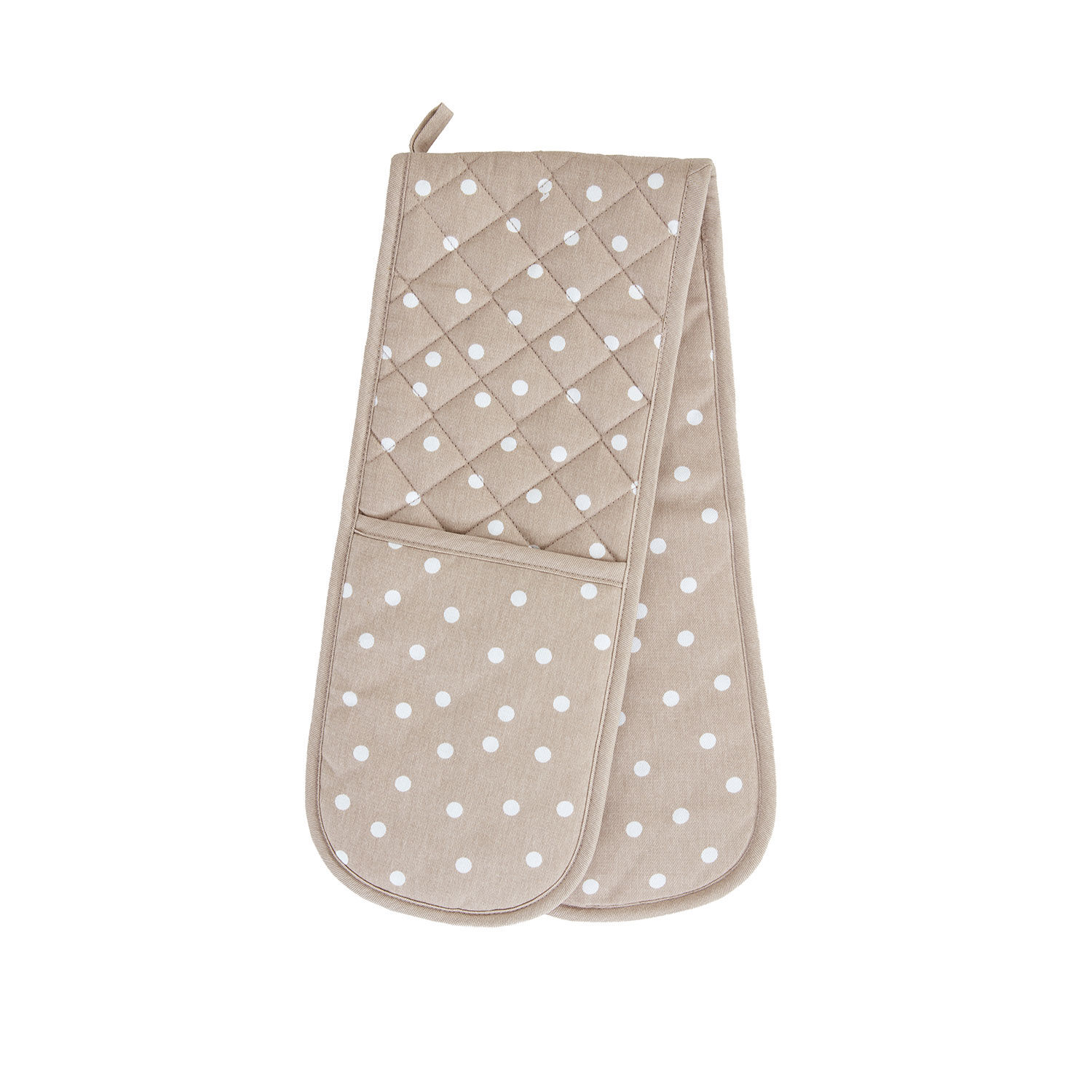 polka dot oven glove