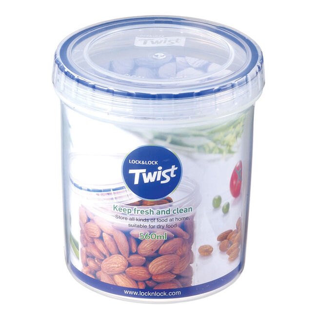 Lock & Lock Twist Round Container 560ml