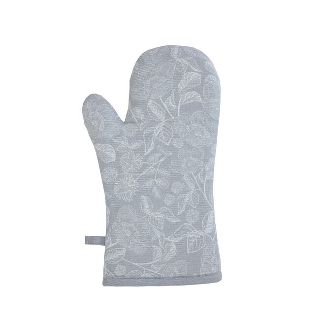 Floral Damask Single Oven Glove