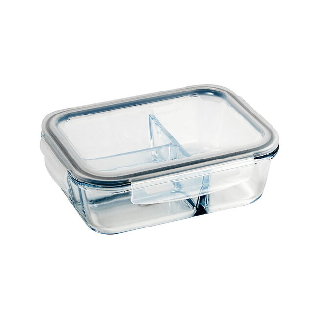 Wiltshire 890ml Rectangle Container with 3 Divider