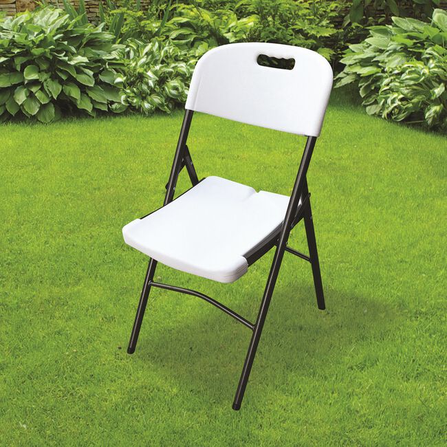 White Folding Chair