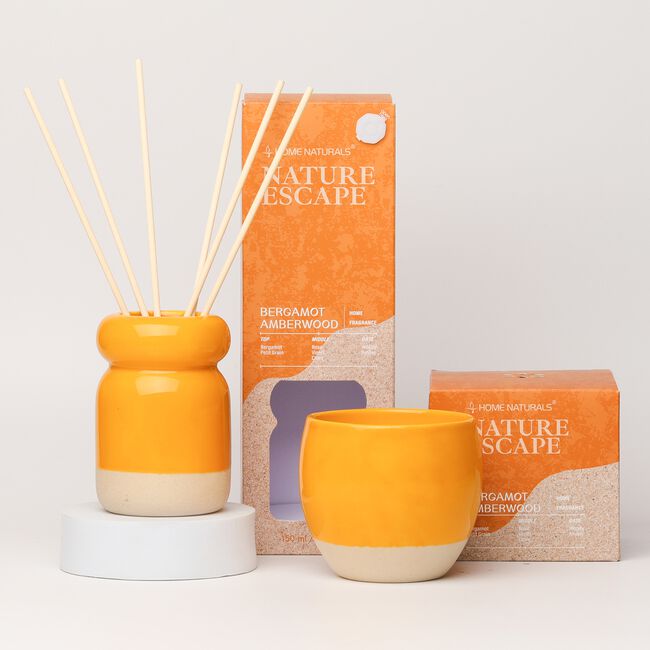 Nature Escape Bergamot Amberwood Candle