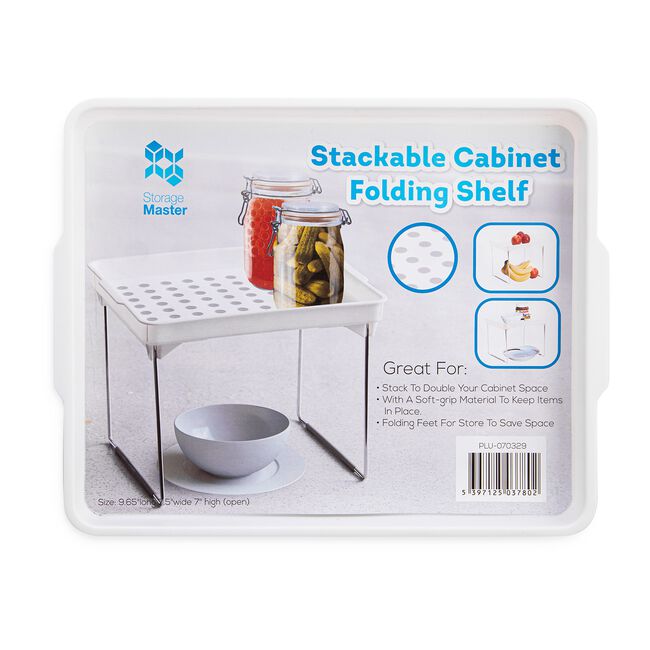 STORAGE MASTER STACKABLE SMALL Folding Shelf