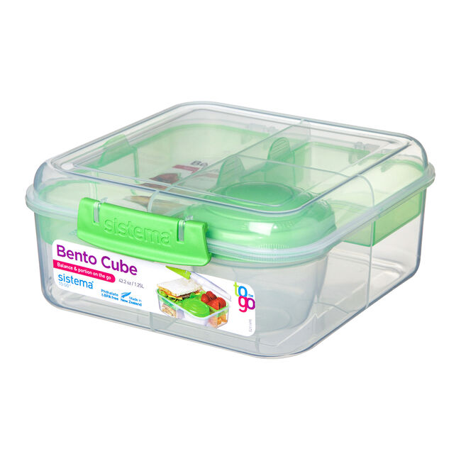 Sistema Bento 1.25L Lunch Box Cube