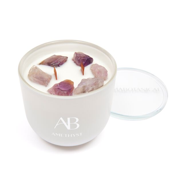 Aromabotanical Crystal Amethyst 2 Wick Candle