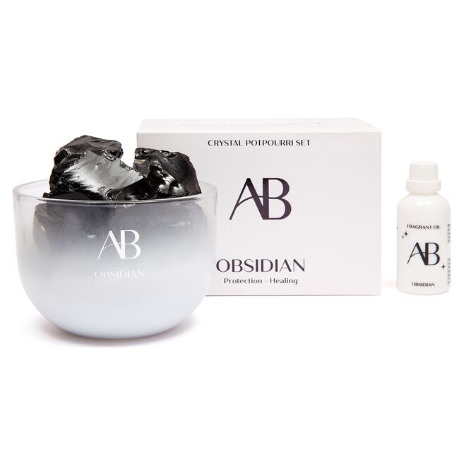 Aromabotantical Crystal Obsidian Crystal Diffuser