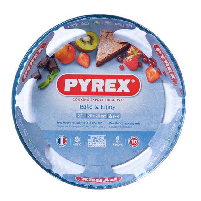 Pyrex® Classic Deep Fluted Flan Dish 26cm