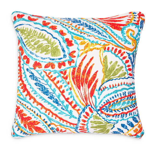 Tropical Print Outdoor Cushion 