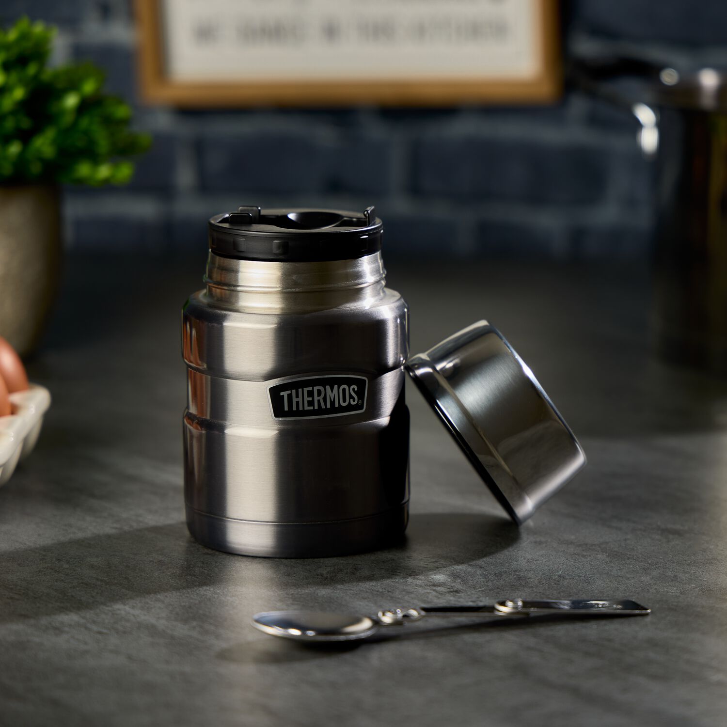 Thermos stainless best sale steel king