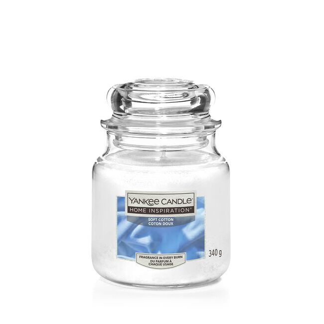 Yankee Candle Soft Cotton Medium Jar