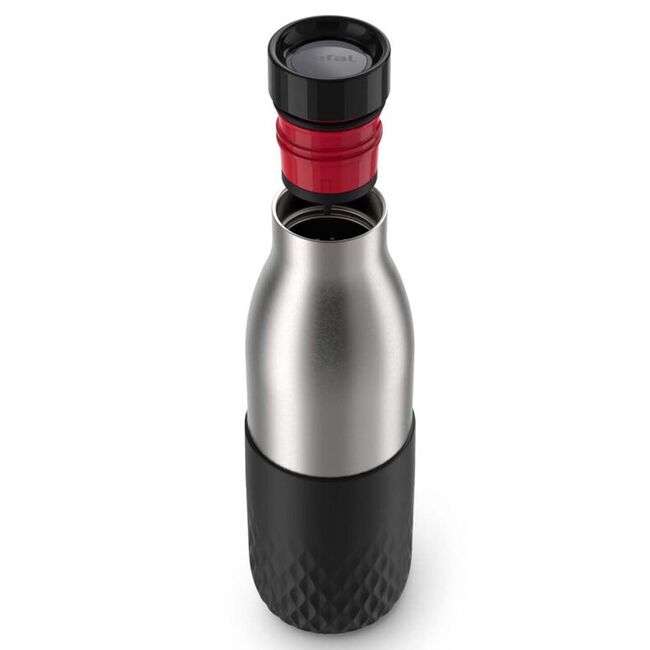 Tefal Bluedrop Sleeve 500ml Hydration Flask -Black