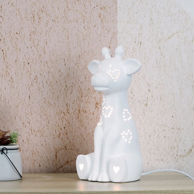 Giraffe Ceramic Lamp