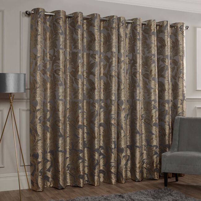 Fusion Charcoal Curtains