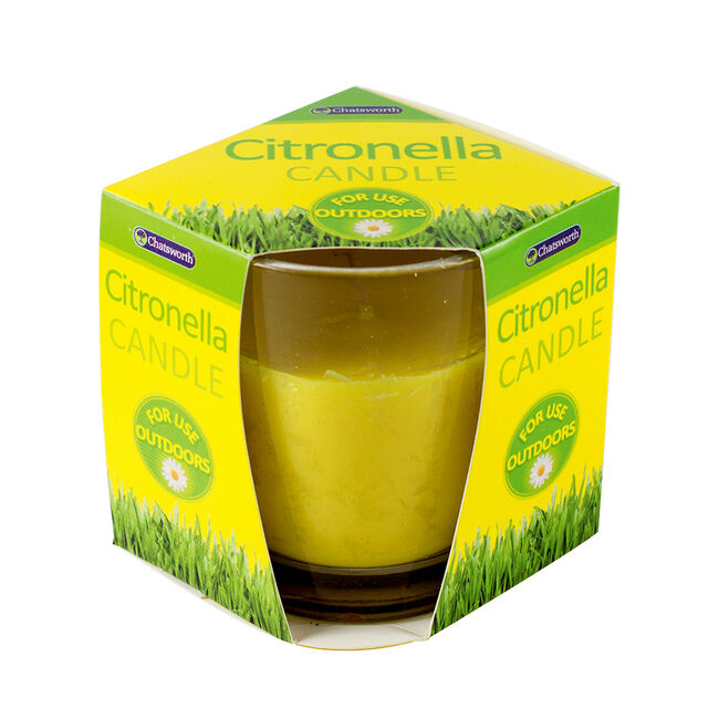 Chatsworth Citronella Glass Candle