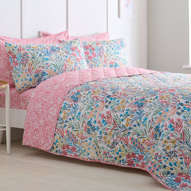 Penelope Bedspread 200cm x 220cm - Pink