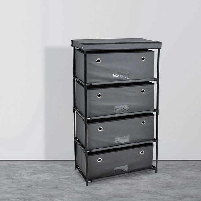 Stackaway 4 Drawer Wide Storage