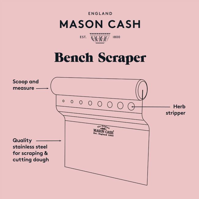 Mason Cash Innovative 4in1 Bench Scraper