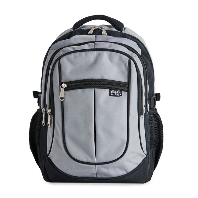 Streetsac Steel Grey Schoolbag