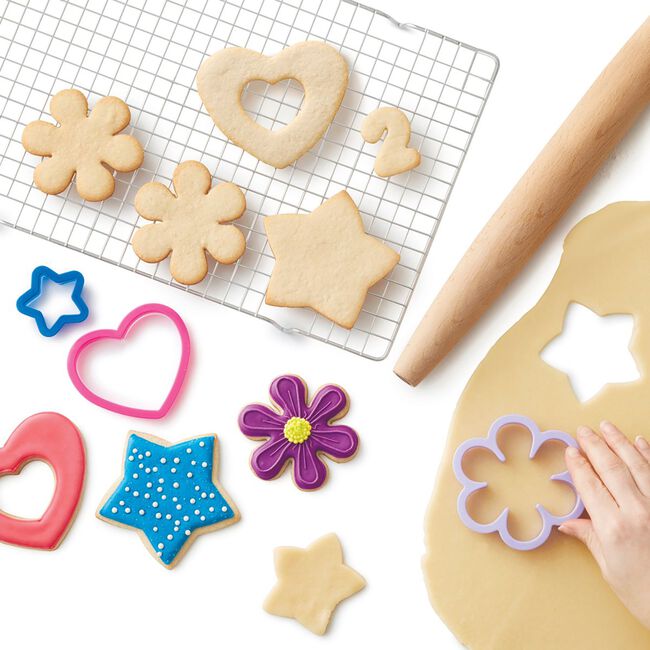 Wilton 50 Pieces ABC & 123 Cookie Cutter Set