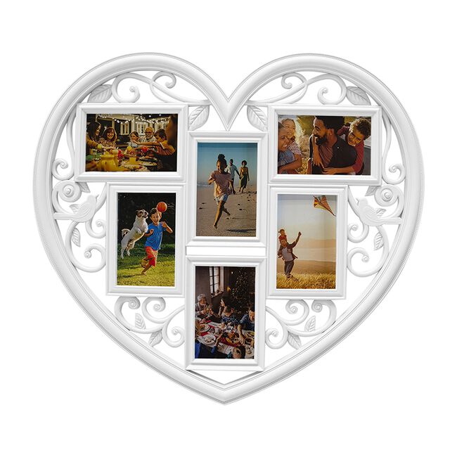 Love Heart 6 Multi-Aperture Frame