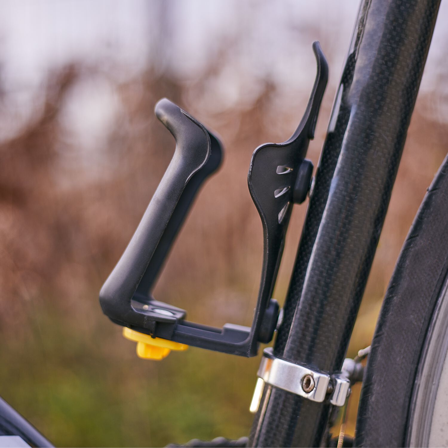 Bike bottle shop holder