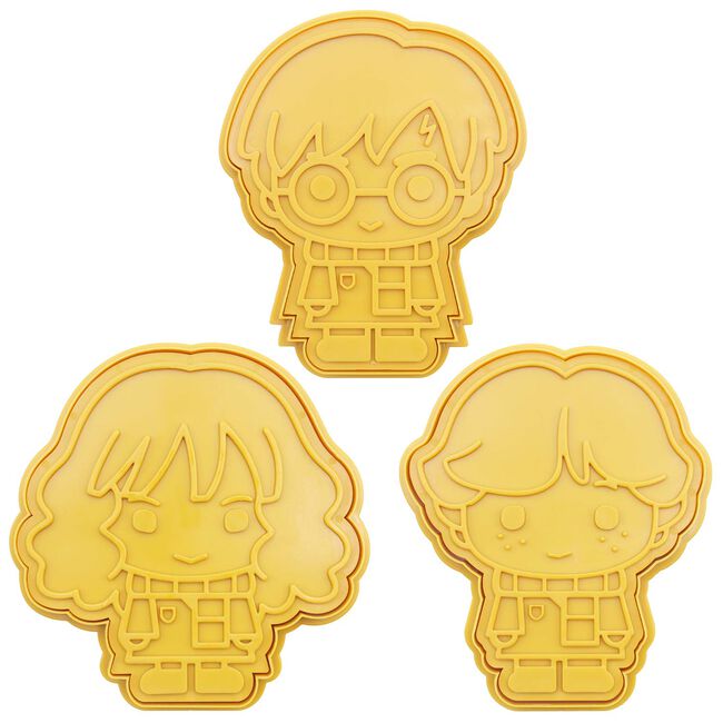 Harry Potter 3 Characters Cookie Cutter & Embosser