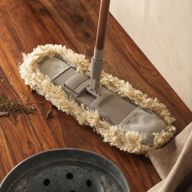 Salter Warm Harmony Fluffy Flat Mop