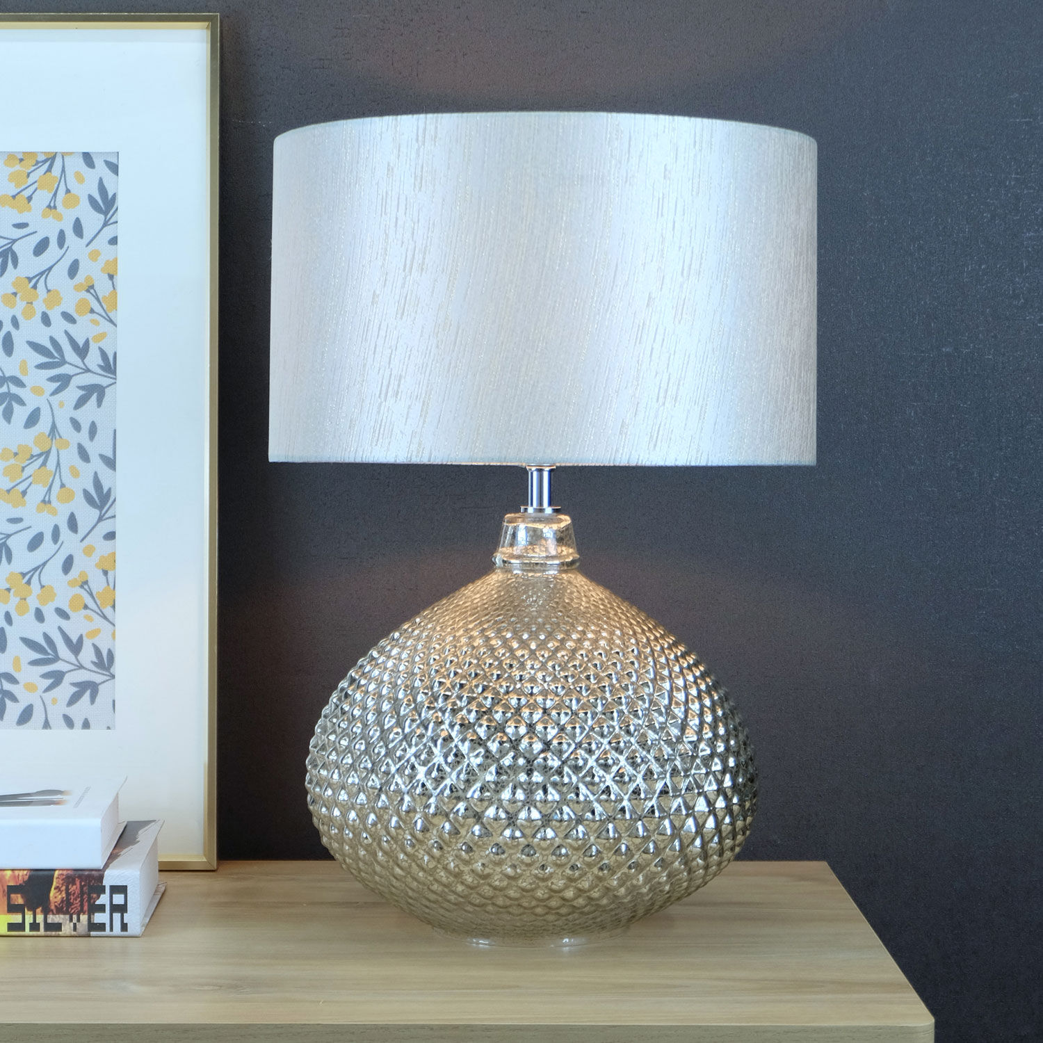 large glamour table lamp