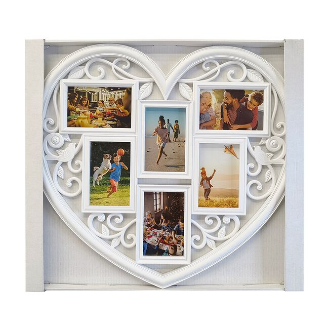 Love Heart 6 Multi-Aperture Frame