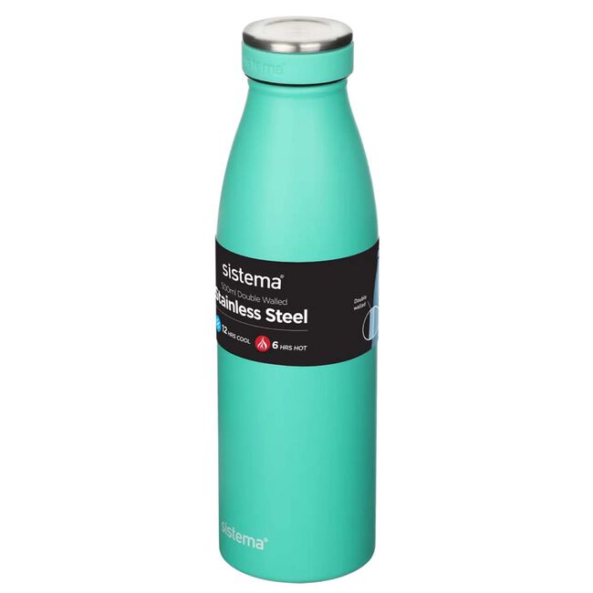 Sistema Stainless Steel Water Bottle Flask 500ml