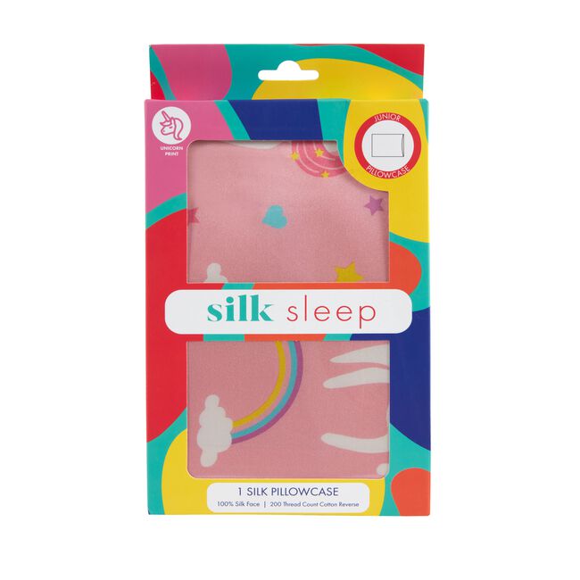 Rainbow Kingdom Silk Junior Pillowcase 40cm x 60cm