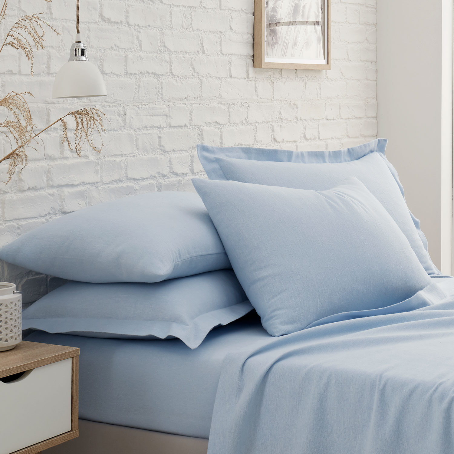 Brushed Cotton Pillowcases Home Store More