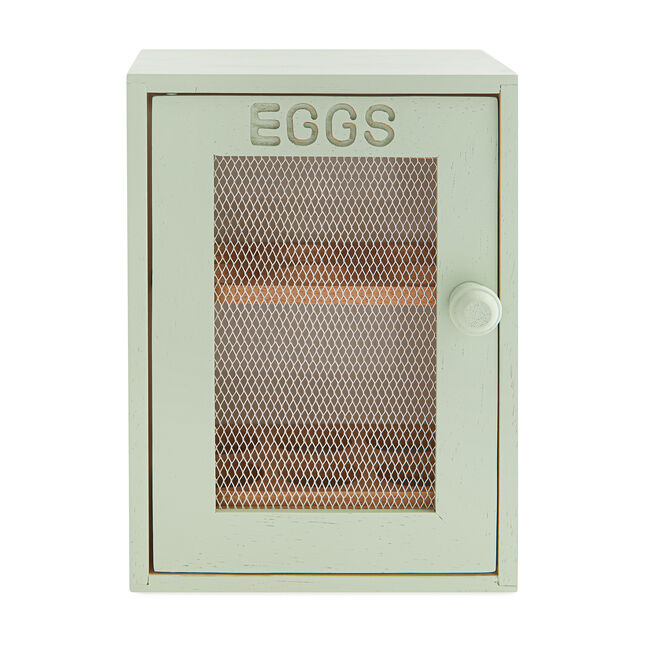 Apollo Rubberwood Egg Cabinet - Mint