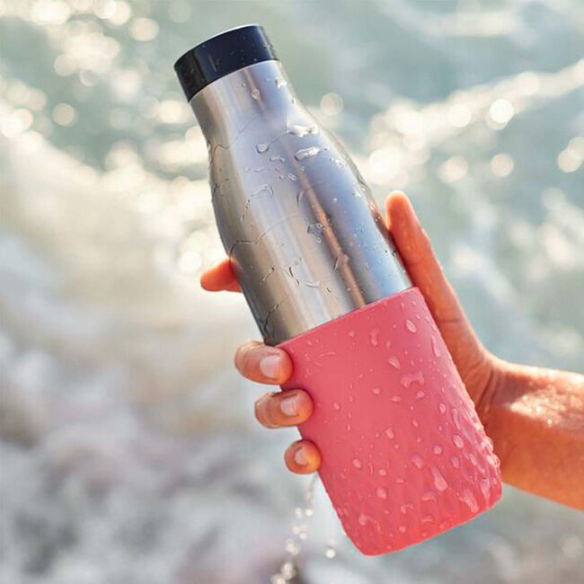 Tefal Bluedrop Sleeve 500ml Hydration Flask -Coral