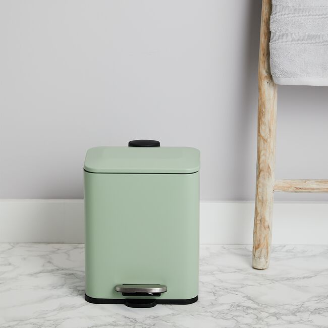 URBAN BELLA GREEN 5L Bathroom Bin