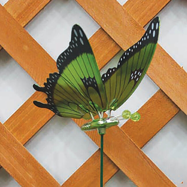 Metallic Butterfly Garden Stake