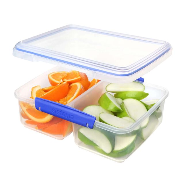 Sistema  2L Airtight Split Lunch Box