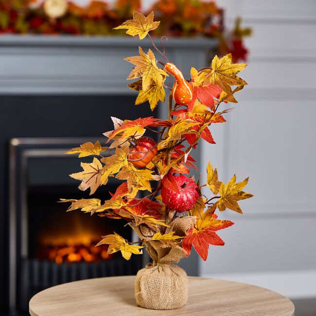 Autumn Maple Leaf Table Top Decor