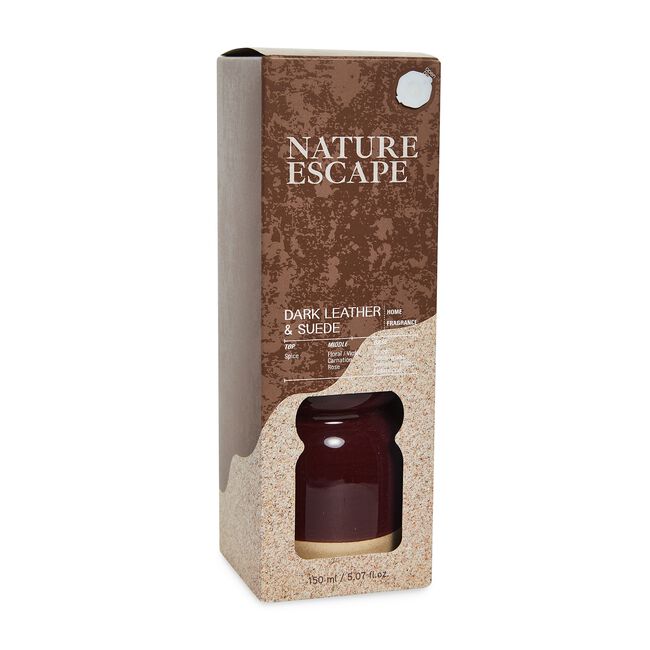 Nature Escape Dark Leather & Suede Reed Diffuser