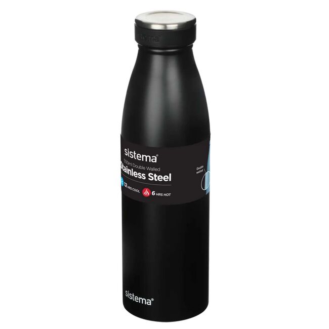 Sistema Stainless Steel Water Bottle Flask 500ml