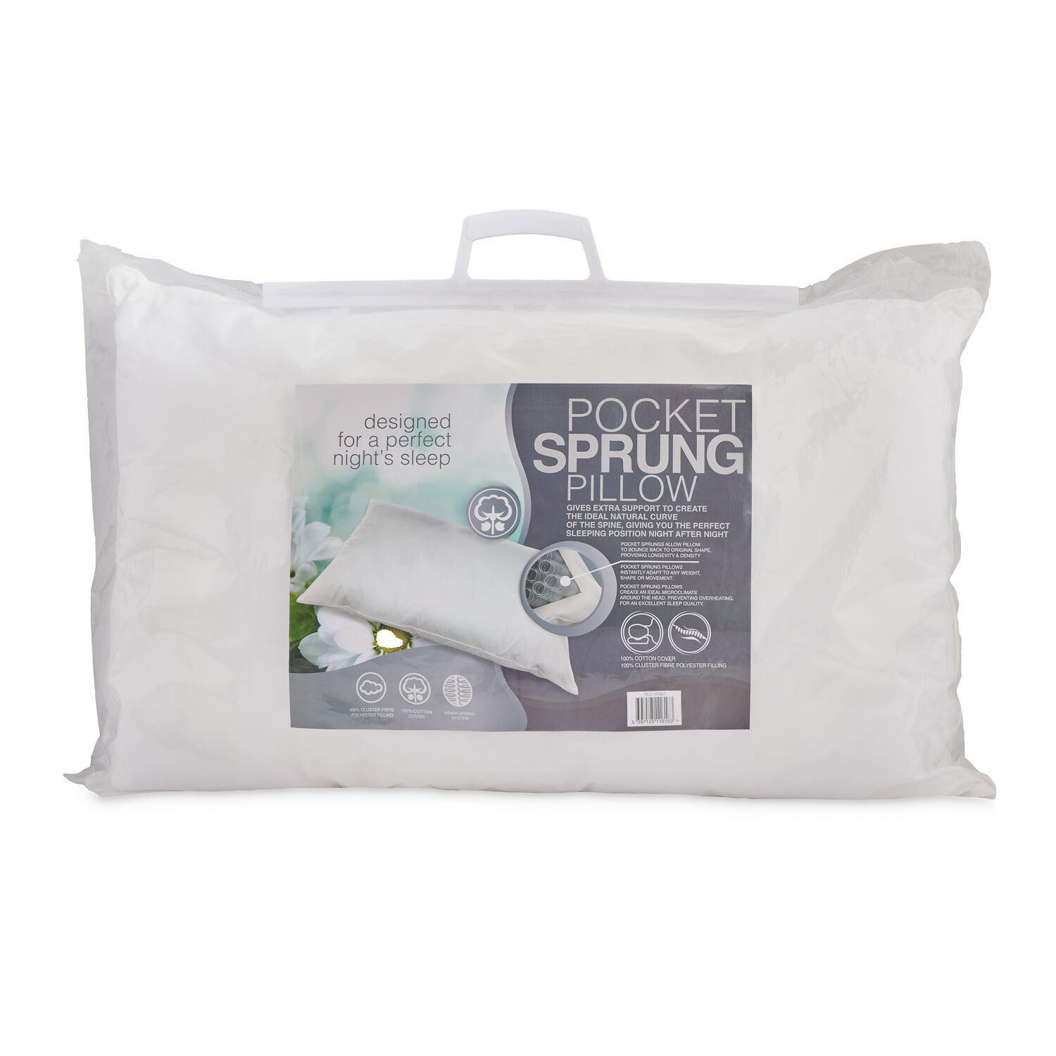 Pocket sprung pillows argos hotsell